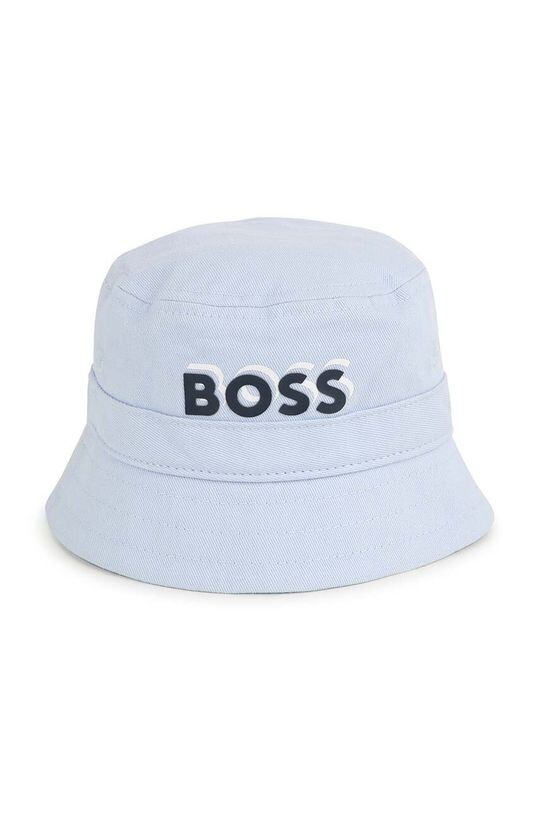 

Boss Детская хлопковая шапка, синий
