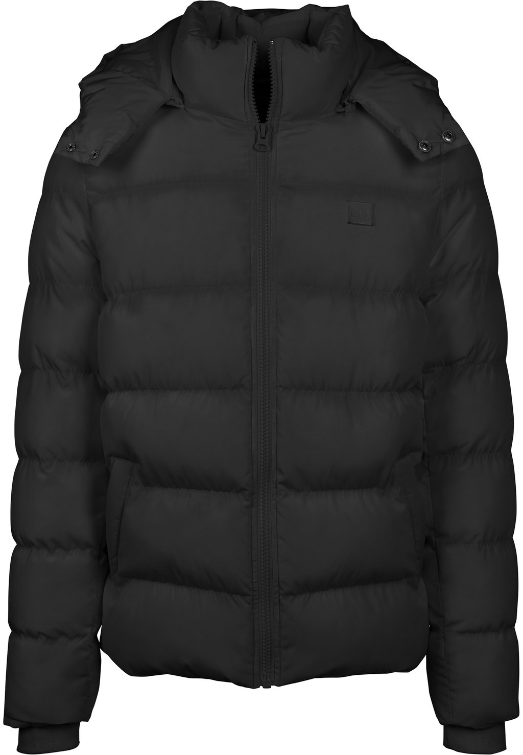 цена Зимняя куртка HOODED PUFFER Urban Classics, цвет black