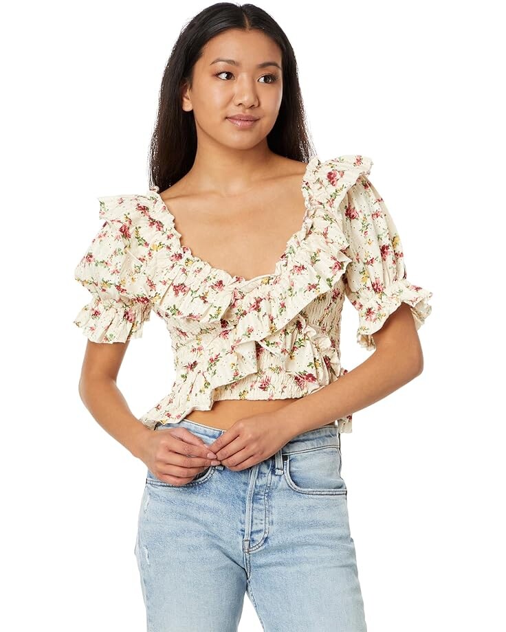 

Топ Free People Favorite Girl, цвет Tea Combo