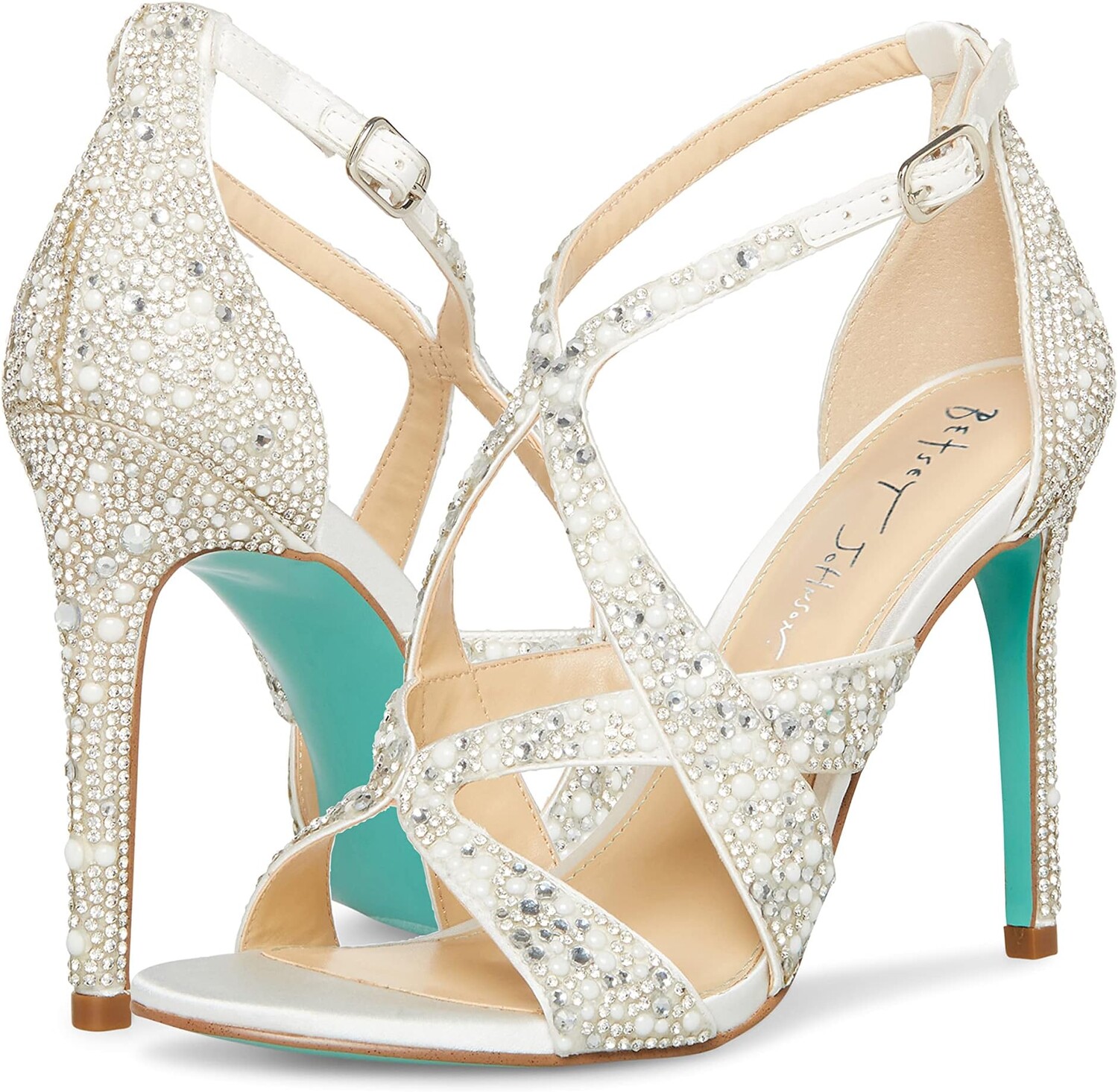 

Босоножки Miles Blue by Betsey Johnson, слоновая кость