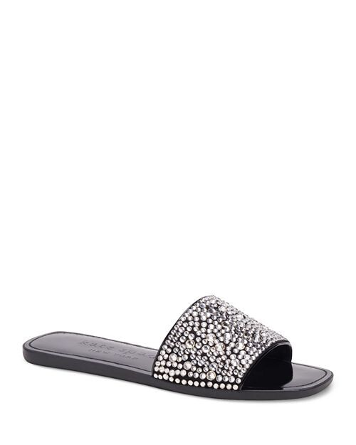 

Женские шлепанцы с блестками kate spade new york, цвет Black