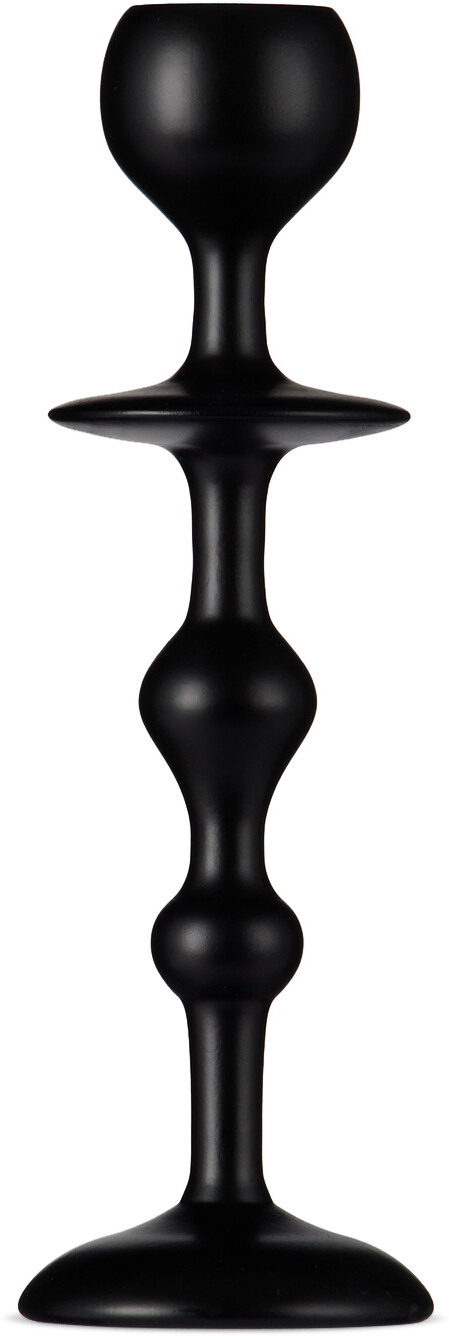 

Черный средний подсвечник Infinity Black Blaze