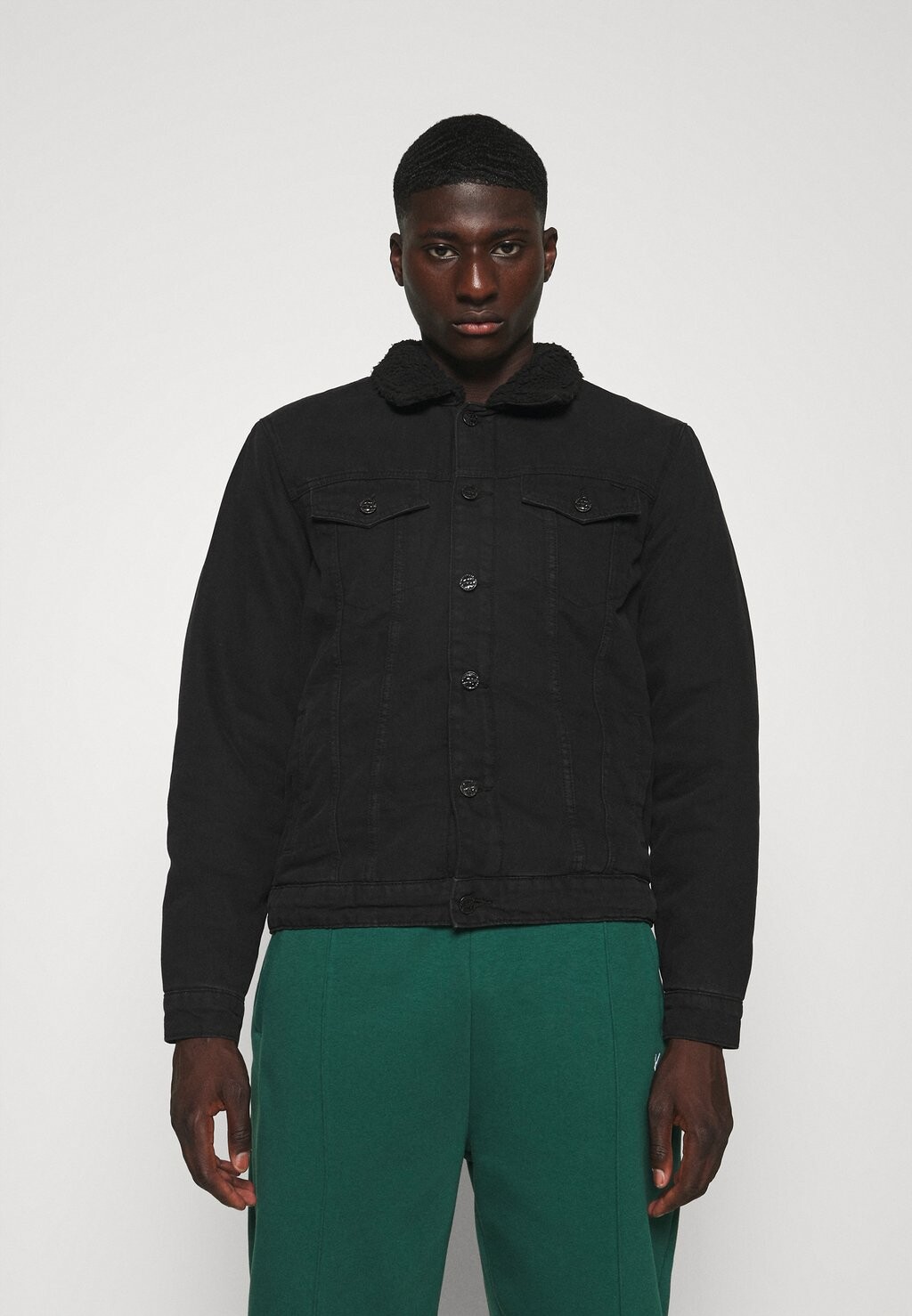 

Джинсовая куртка Only & Sons, цвет black denim