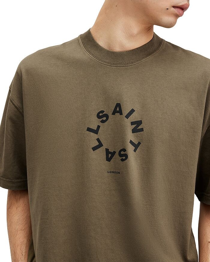 

Футболка с рисунком ALLSAINTS Tierra, коричневый