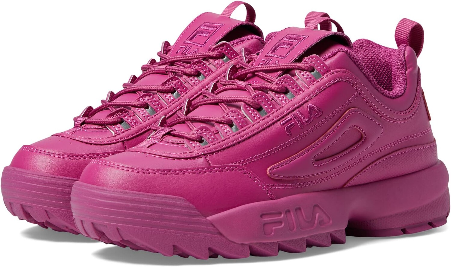 

Кроссовки Fila Disruptor II Premium Fashion Sneaker, цвет Festival Fuchsia/Festival Fuchsia/Festival Fuchsia