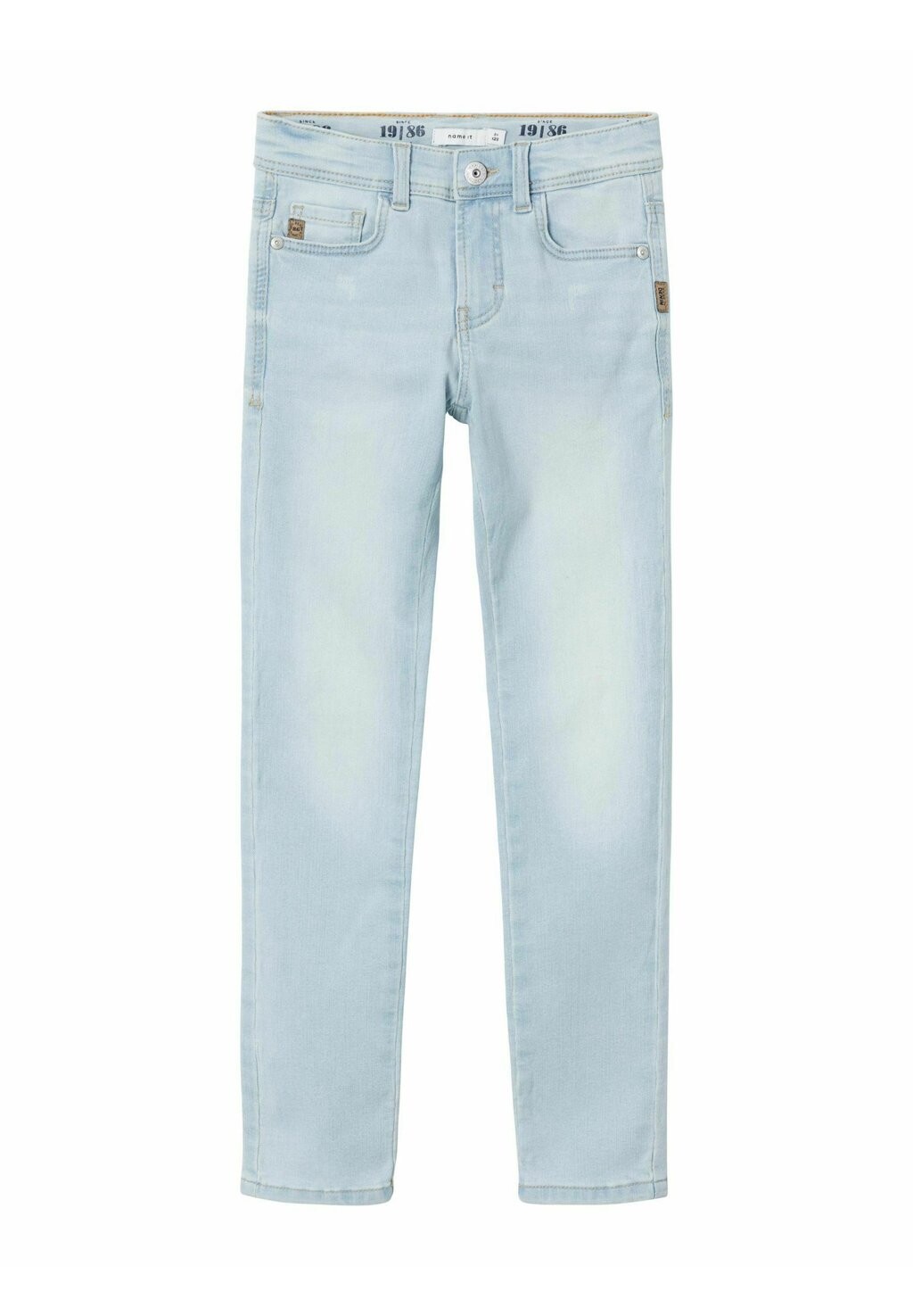

Джинсы зауженного кроя Name it, цвет light blue denim