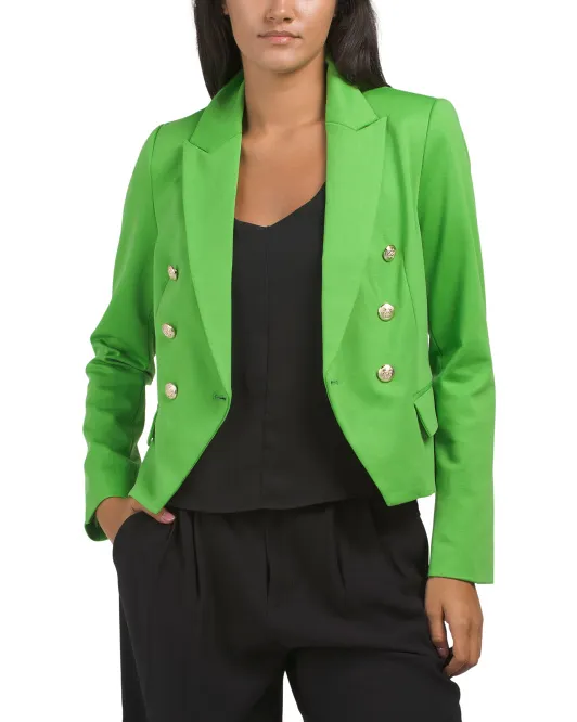 

Блейзер с пуговицами Sailor Ponte Haver + Blair, цвет Lime Multi