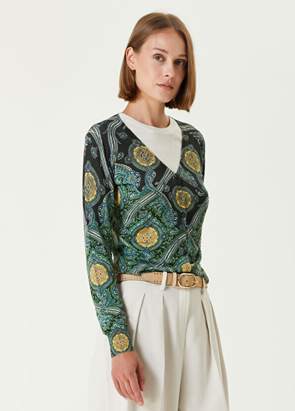 

Кардиган Etro, зеленый