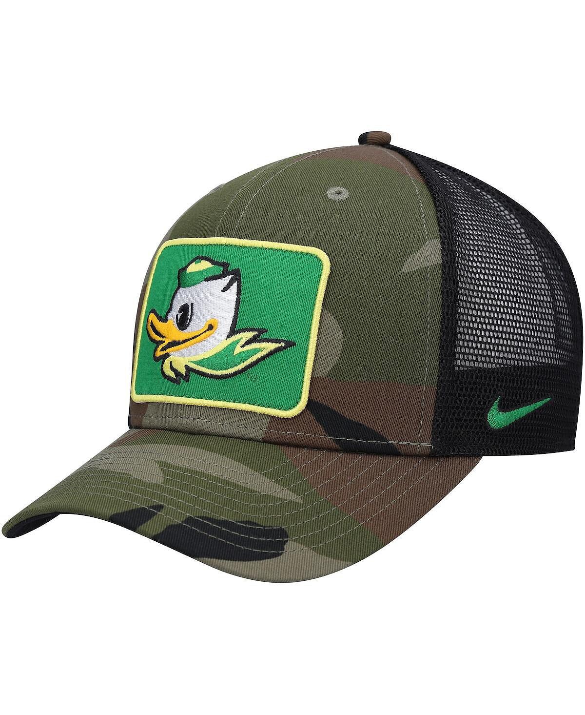 

Мужская камуфляжная кепка Black Oregon Ducks Classic99 Trucker Snapback Nike