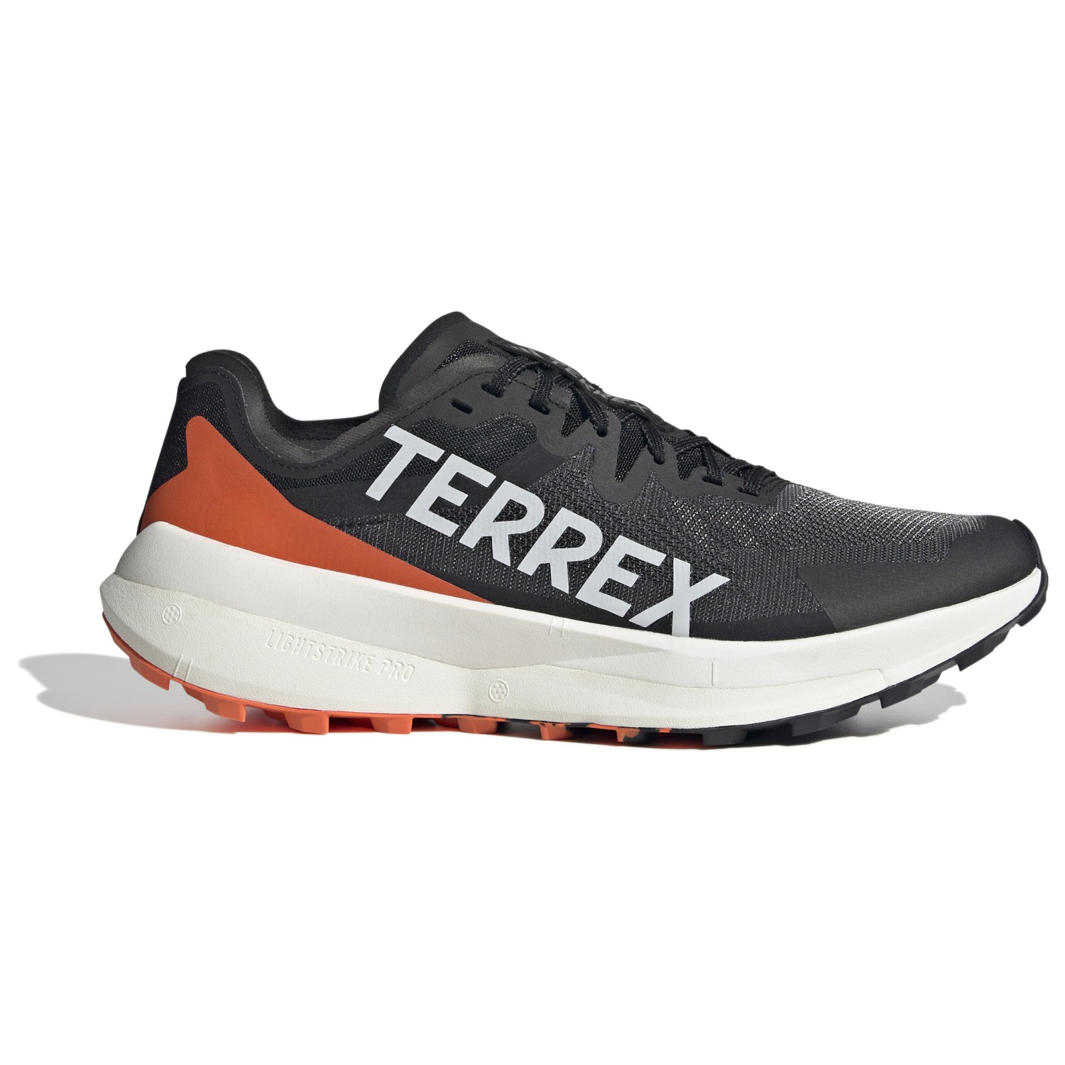 Кроссовки для бега по пересеченной местности Adidas Terrex Terrex Agravic Speed, цвет Core Black/Grey One/Impact Orange