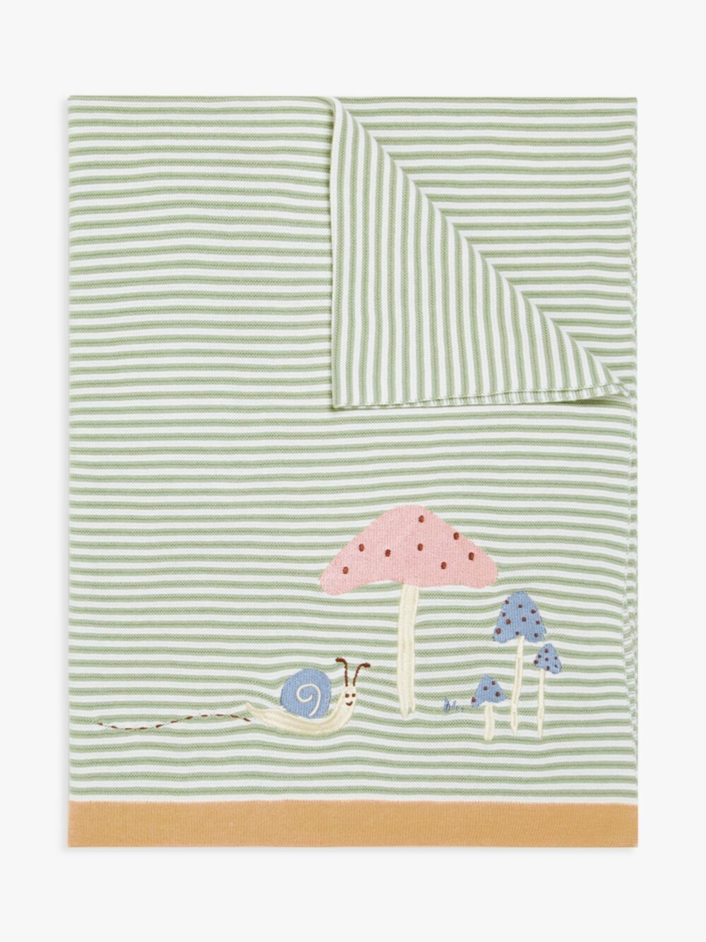 

Хлопковое одеяло в полоску John Lewis Prairie Fabled, 100 x 80 см