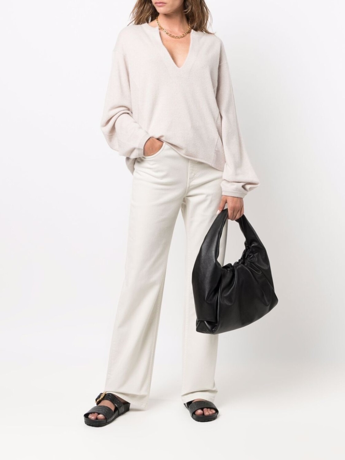 

Filippa K прямые джинсы Eliza, белый