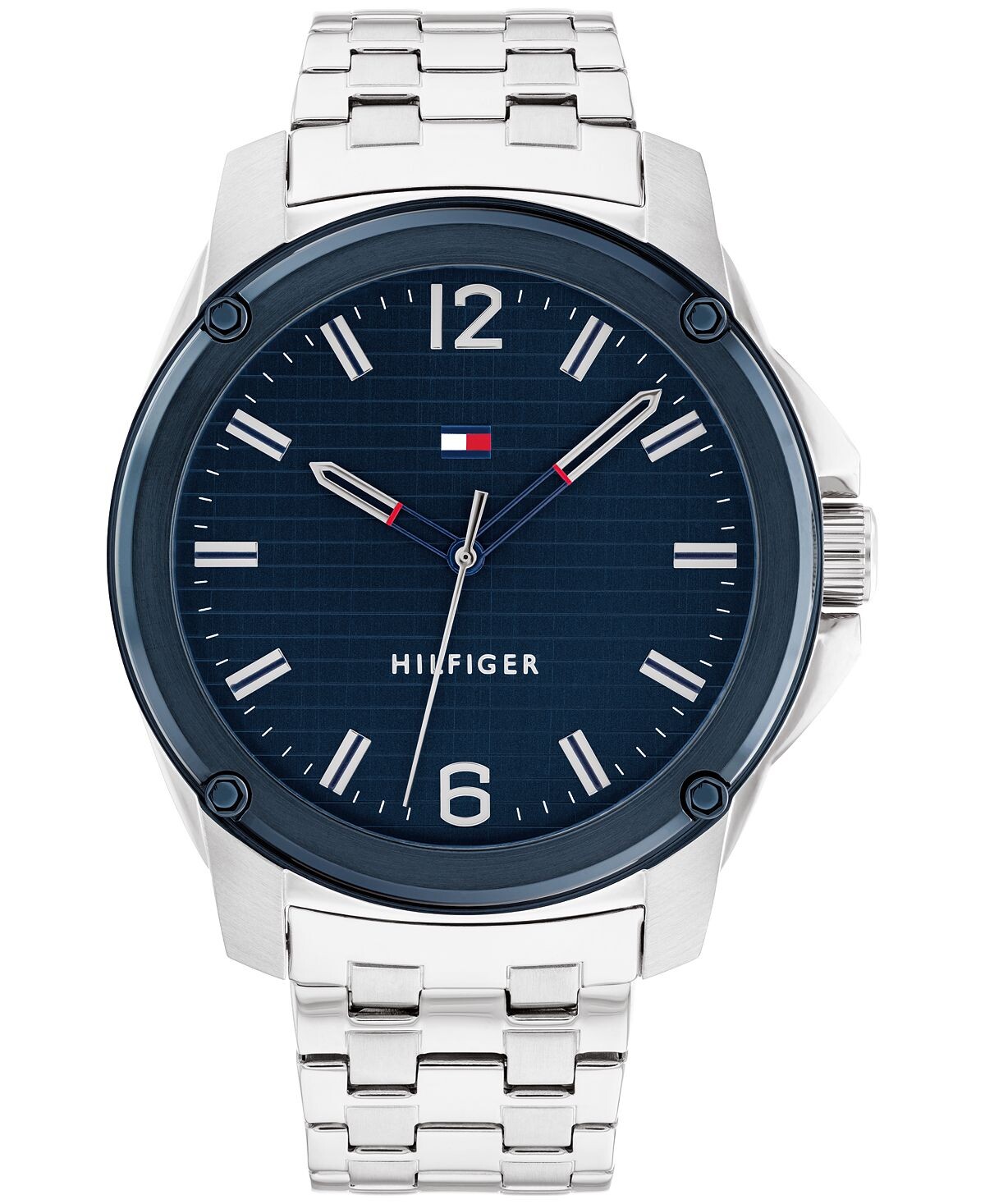 

Мужские часы-браслет из нержавеющей стали 44 мм Tommy Hilfiger