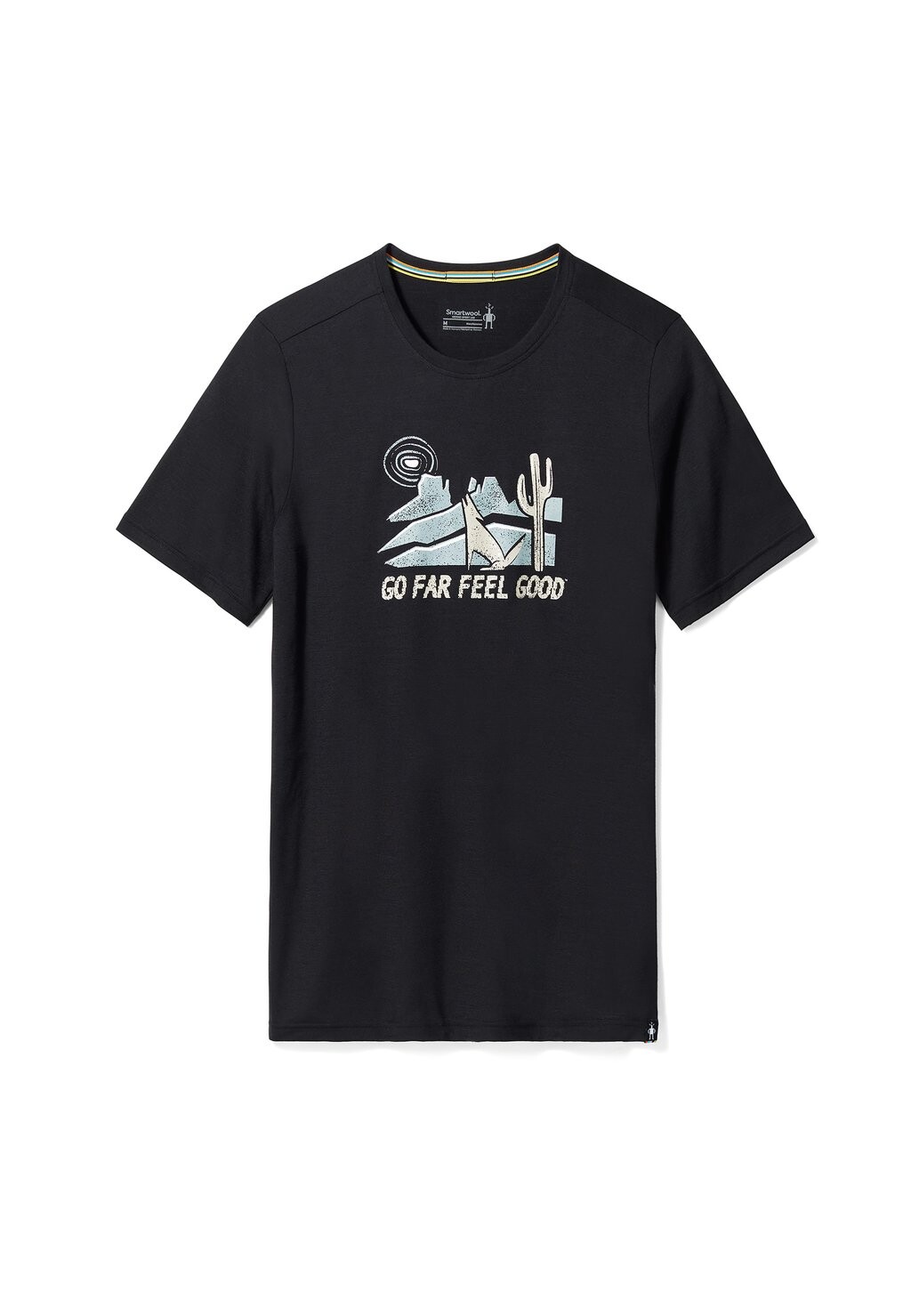 

Футболка с принтом Smartwool, черный