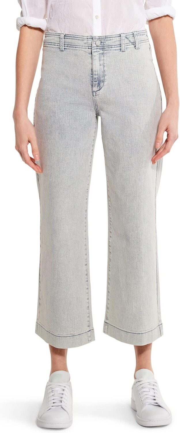 

Джинсы Mid-Rise Wide Leg Crop Jeans NIC+ZOE, цвет Salt