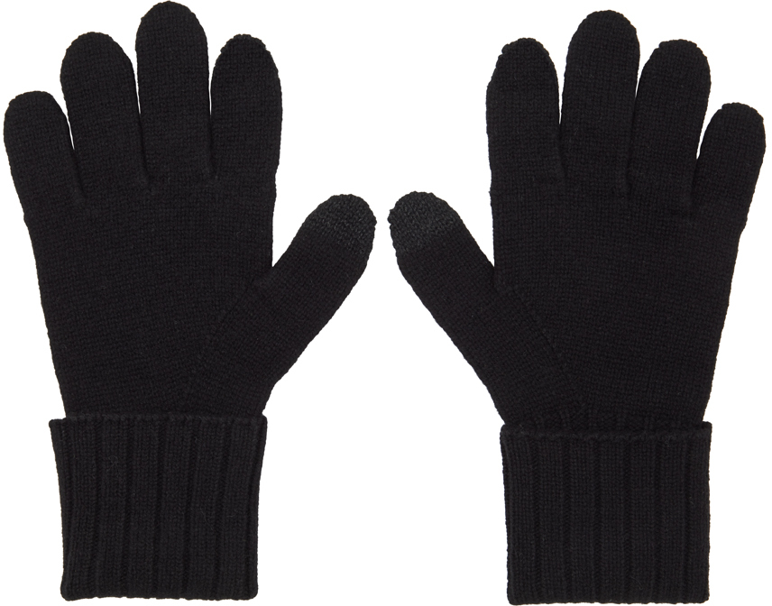 Черные перчатки Paris Boke Flower Kenzo