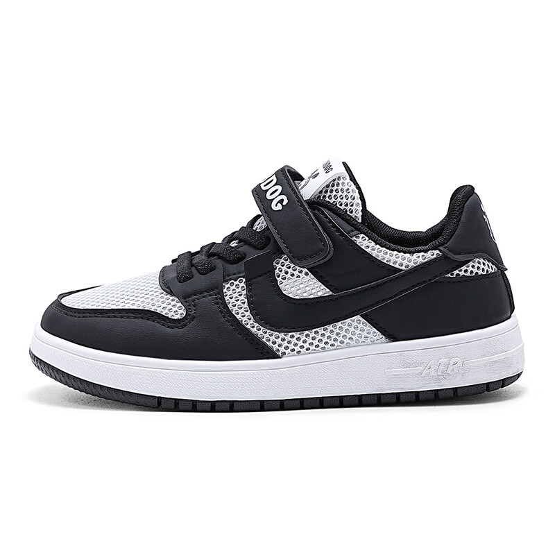 

Кроссовки BOBDOG Kids Skateboarding Shoes Kids Low-top, черный/белый
