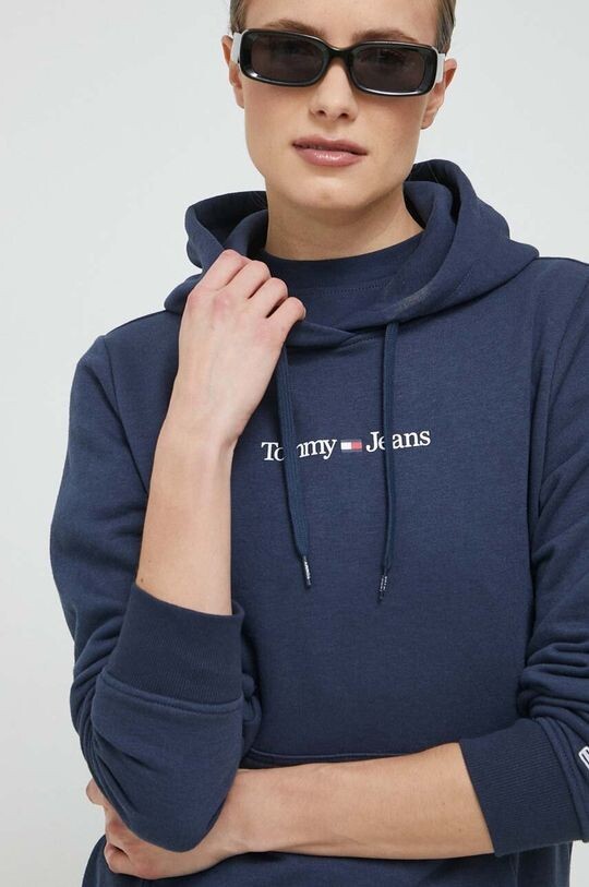 

Толстовка Tommy Jeans, темно-синий