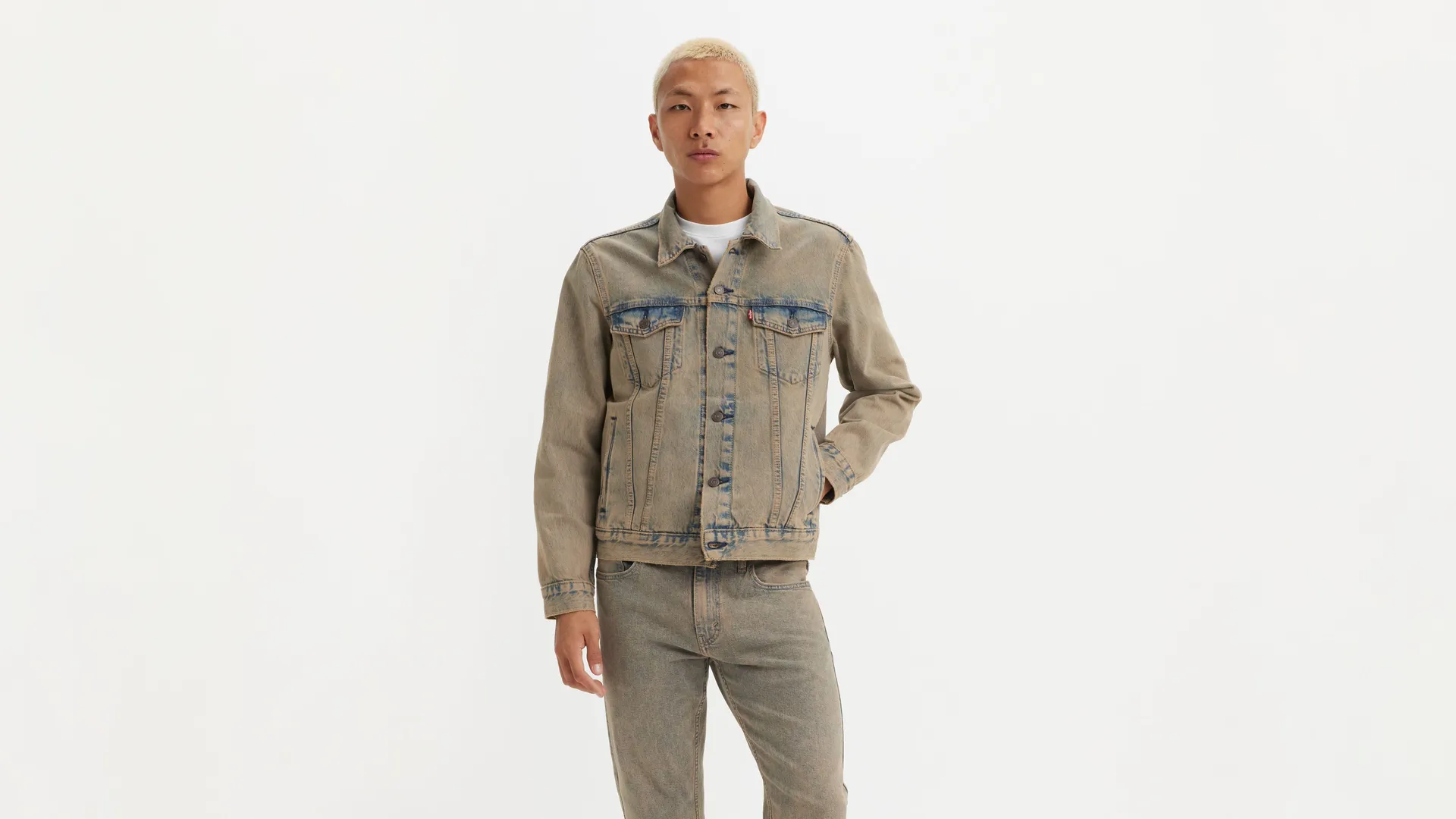 

Куртка дальнобойщика Levi's, цвет For The Team - Medium Wash