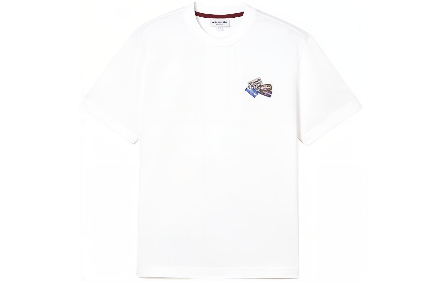 

Футболка мужская белая 001 Lacoste, белый