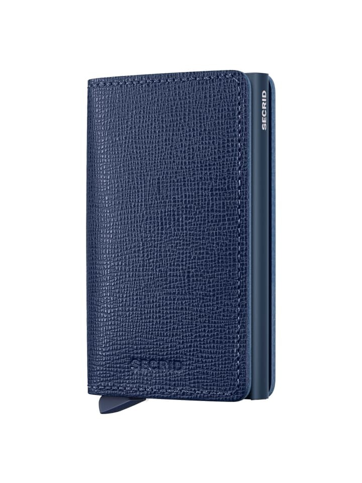 

Кошелек Secrid Crisple Slimwallet RFID 68 cm, темно-синий