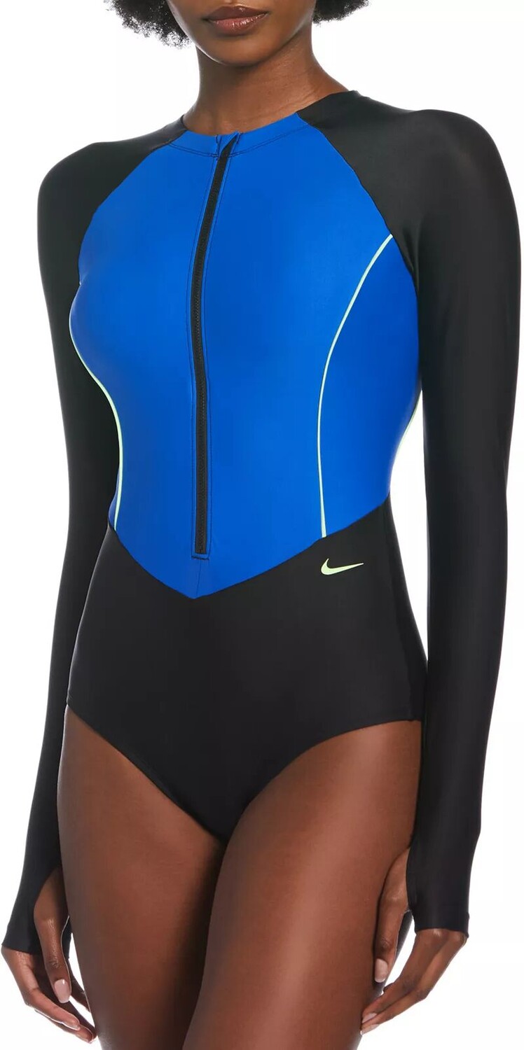 

Женский сплошной купальник Nike Hydralock Sculpt с длинными рукавами
