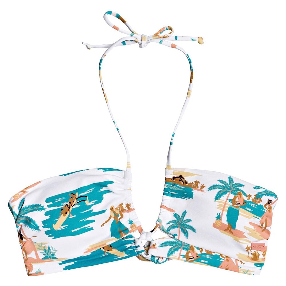 Топ бикини Roxy PT Beach Classics Bandeau, белый