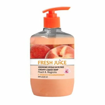 Сливочное жидкое мыло «Персик и магнолия», Fresh Juice