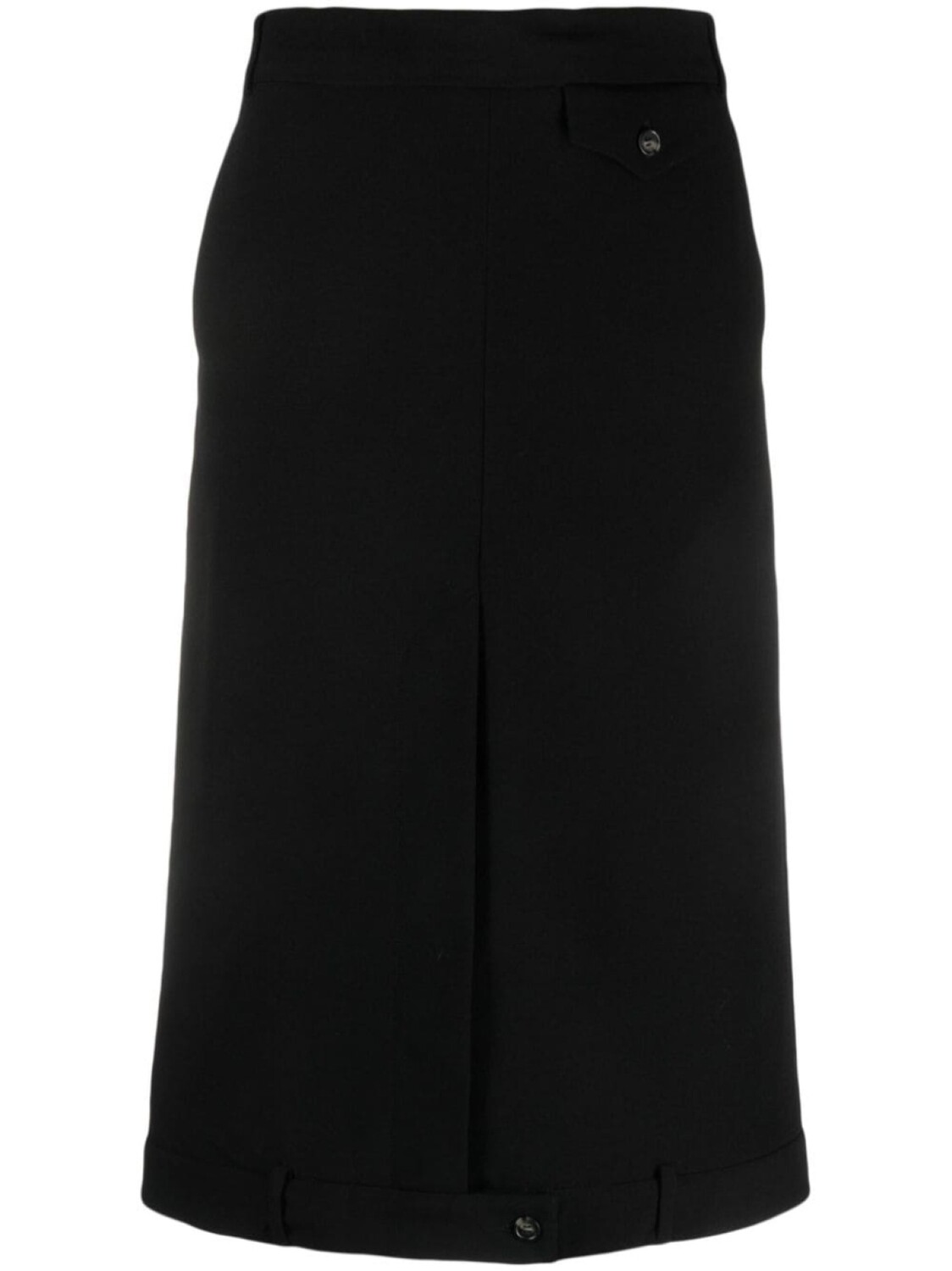 

Sportmax юбка миди Mirror-Image, черный