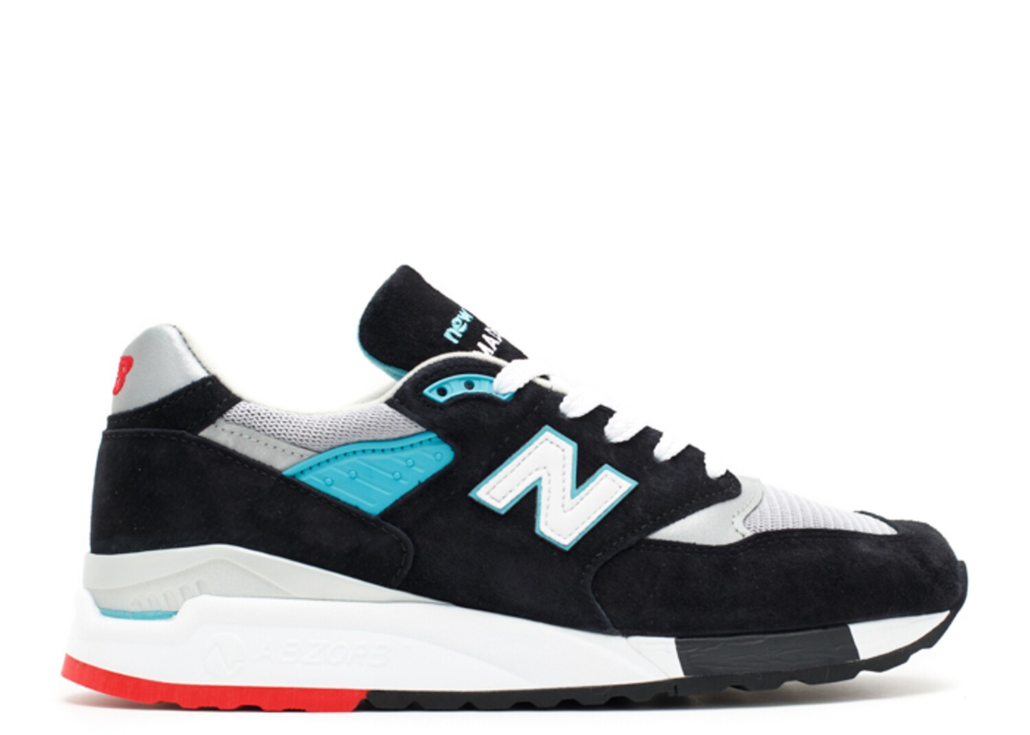 

Кроссовки New Balance 998 Made In Usa 'Rockabilly Pack - Black', черный