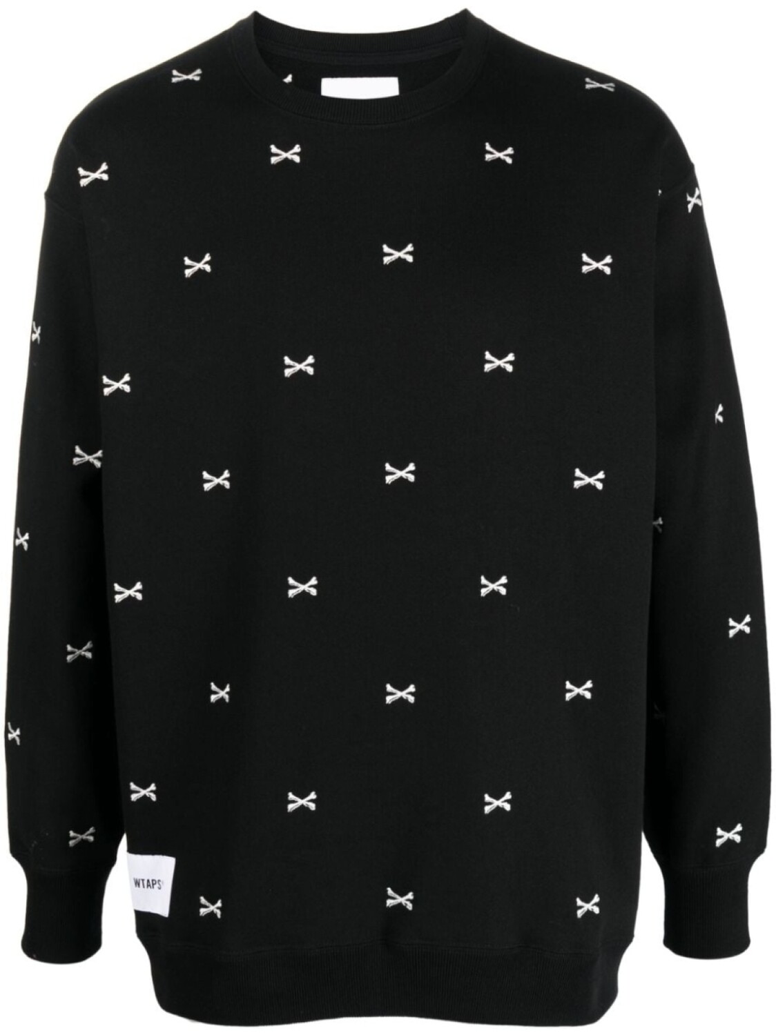 

WTAPS джемпер с вышивкой, черный