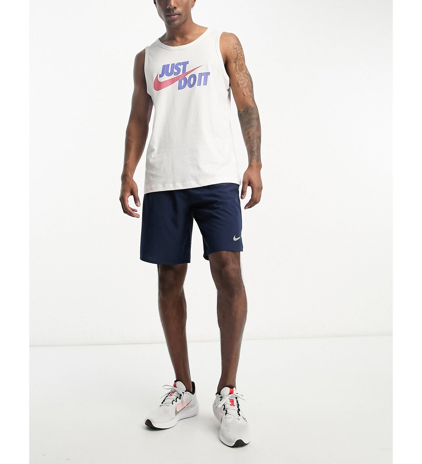 

Белая майка Nike Training Just Do It Dri-Fit