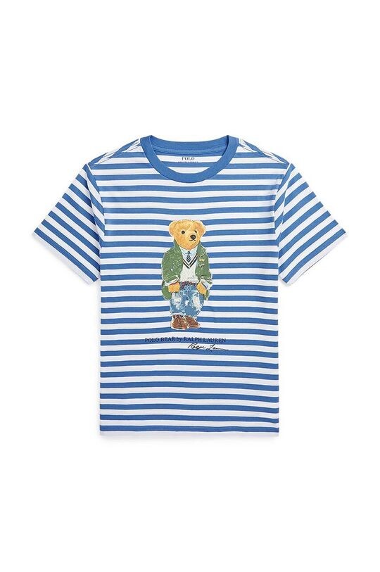 

Polo Ralph Lauren Детская хлопковая футболка, синий
