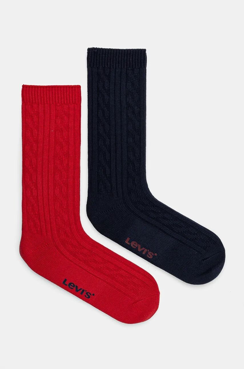 

Носки Levi's 2 шт, красный