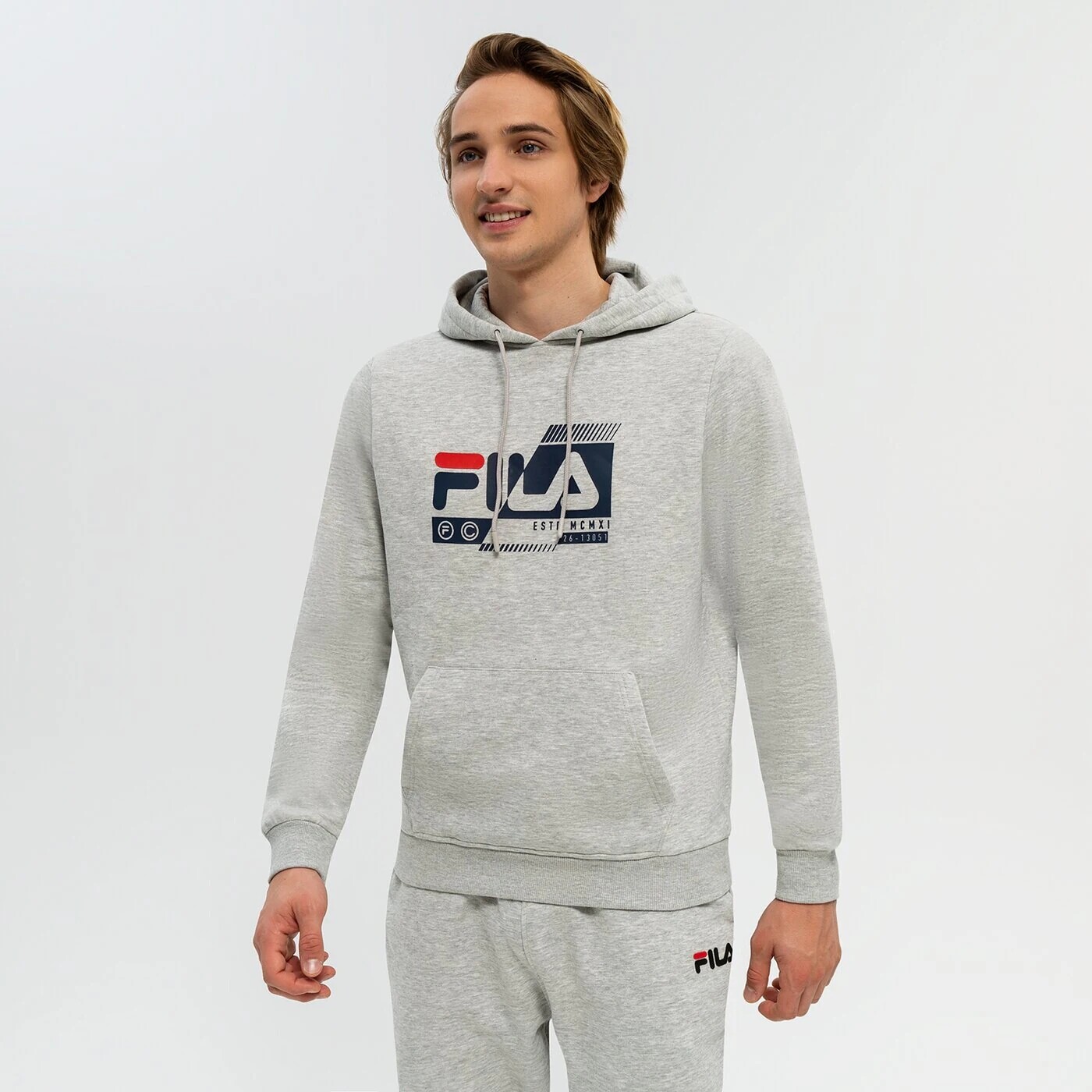 

Толстовка Fila Flynn, серый