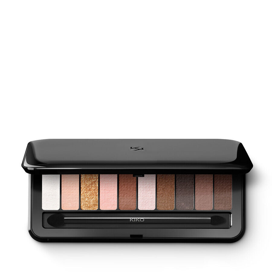 

Палетка теней для век 02 теплых тона Kiko Milano Soft Nude, 7,5 гр