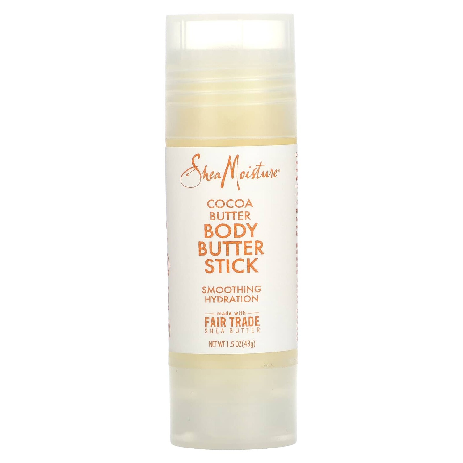 

Body Butter Stick, масло какао, 43 г (1,5 унции), SheaMoisture