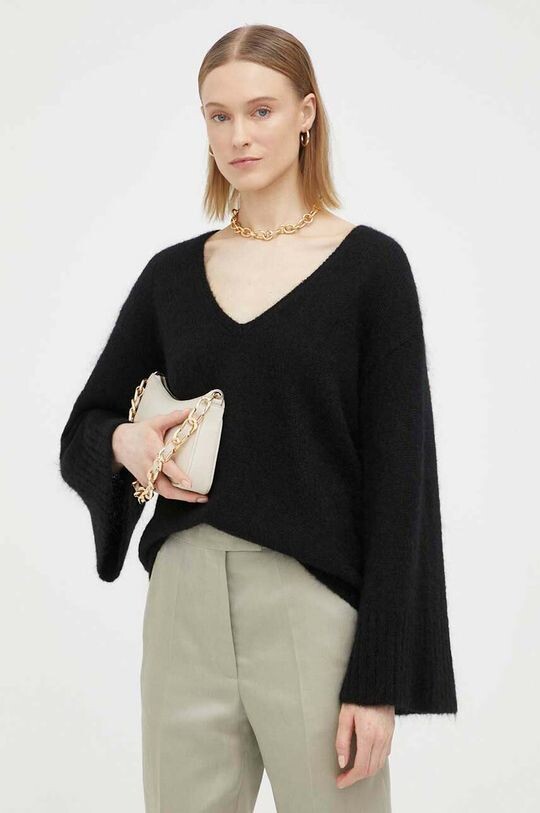 

Шерстяной свитер от Malene Birger By Malene Birger, черный
