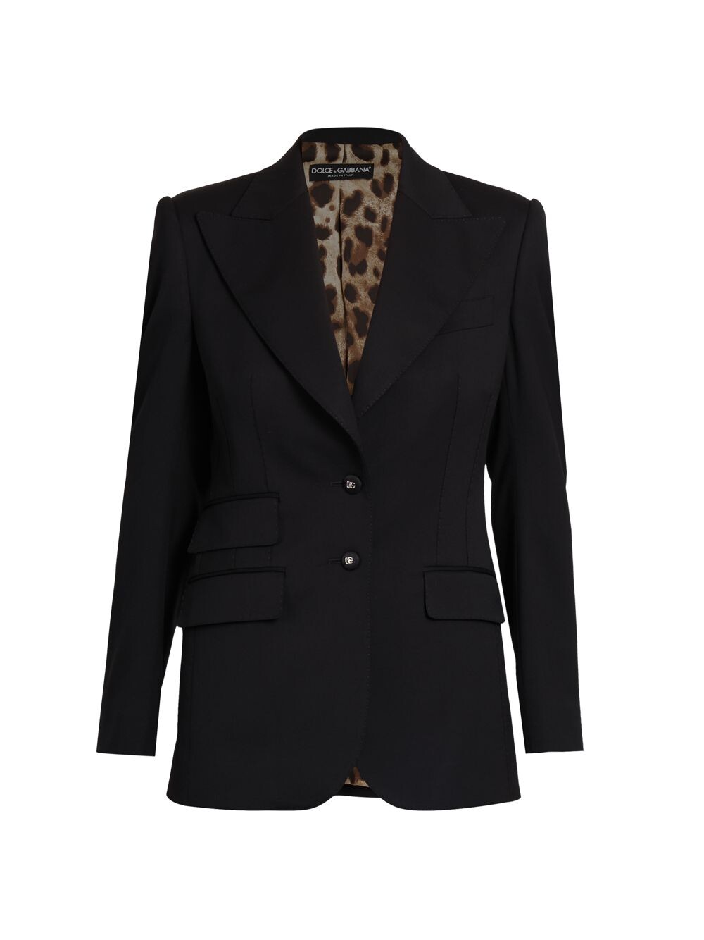 

Куртка Turlington из эластичной шерсти DOLCE&GABBANA, черный