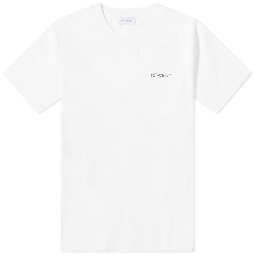 Off-White футболка Scratch Arrow, белый