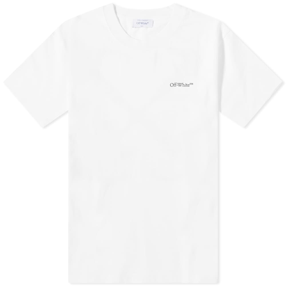 

Off-White футболка Scratch Arrow, белый