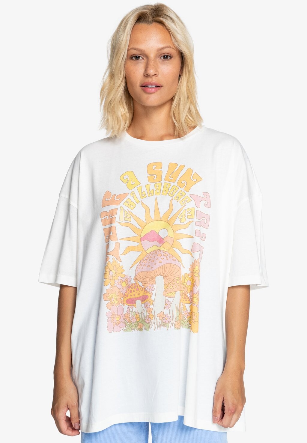

Футболка с принтом Billabong, Коричневый