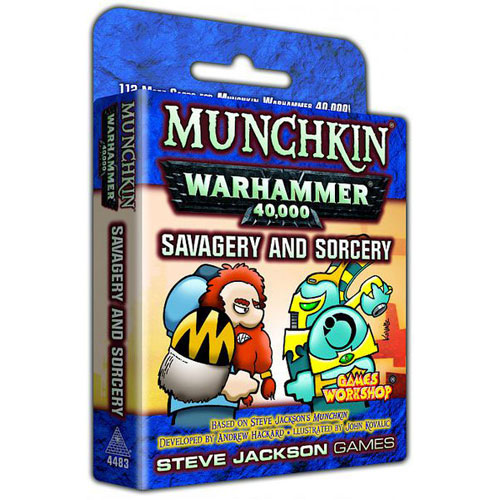 Настольная игра Munchkin Warhammer 40000 Savage And Sorcery Steve Jackson Games настольная игра munchkin booty revised steve jackson games