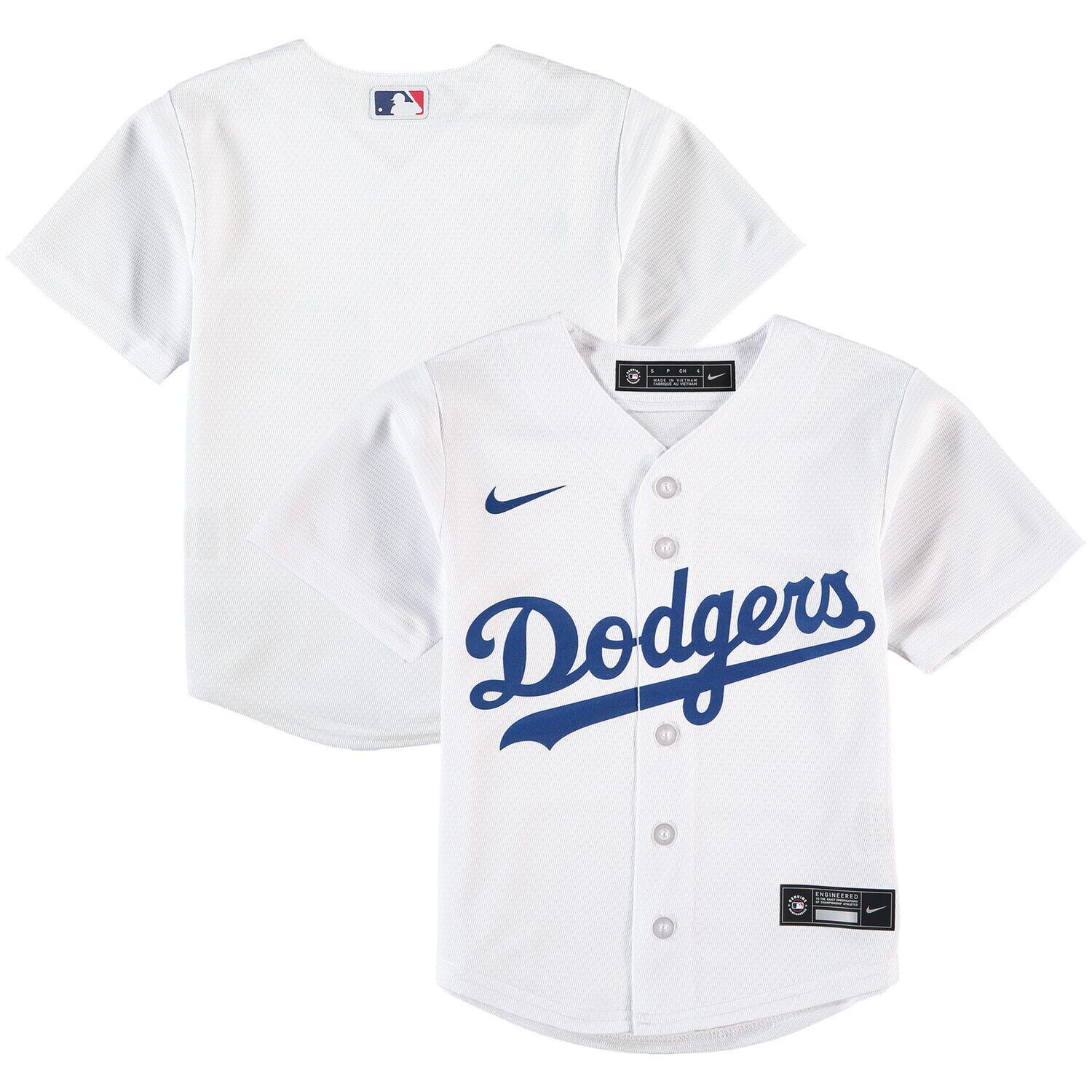 

Домашняя реплика команды Nike White Los Angeles Dodgers для дошкольников Nike Nike
