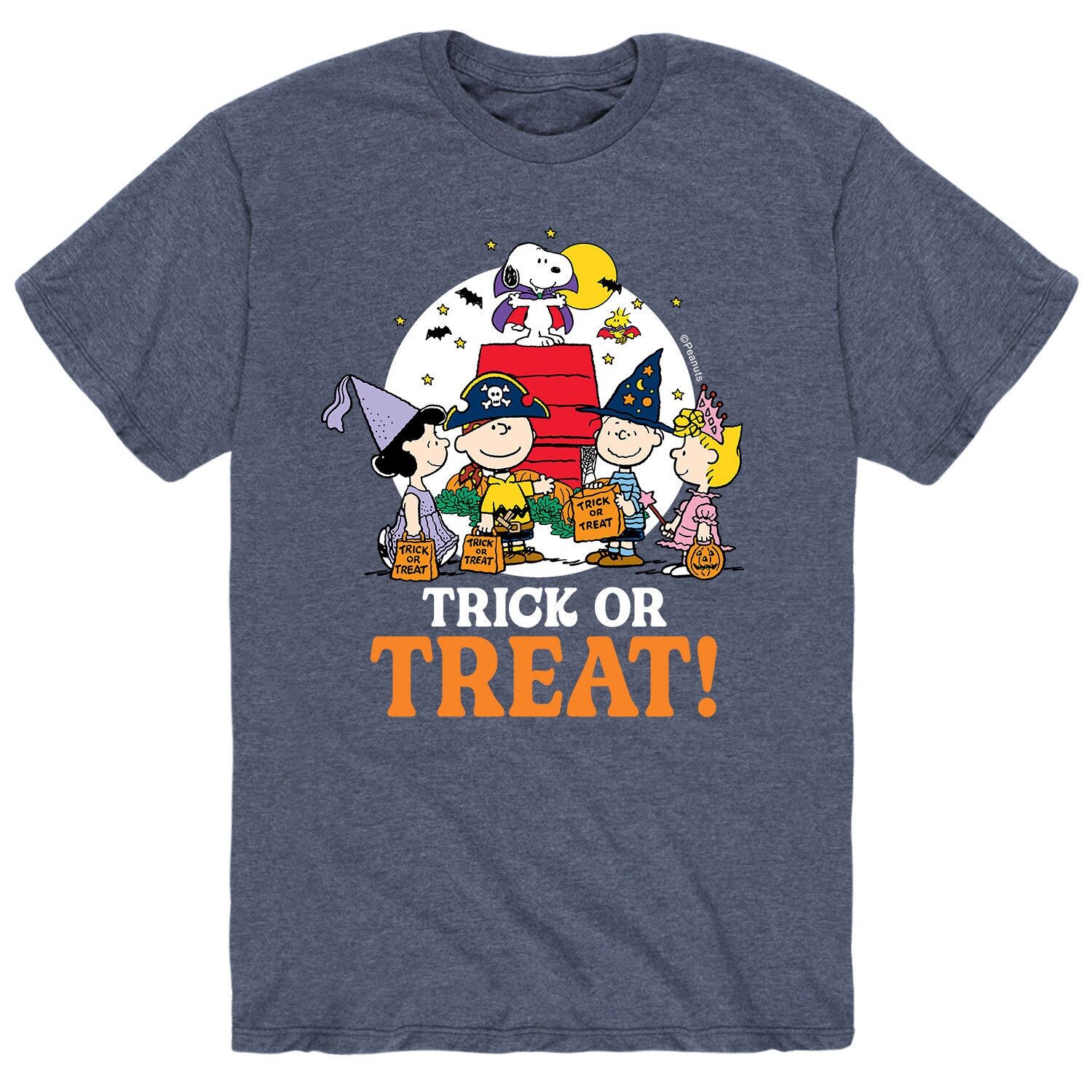 

Мужская футболка Trick Or Treat с арахисом Licensed Character