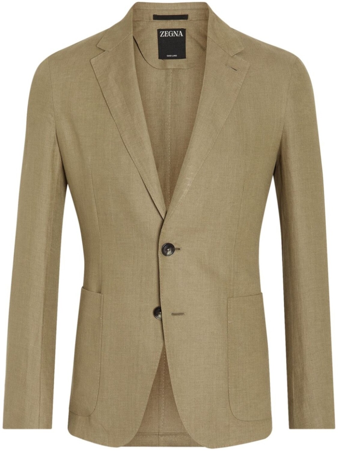 

Zegna льняной пиджак, нейтральный цвет