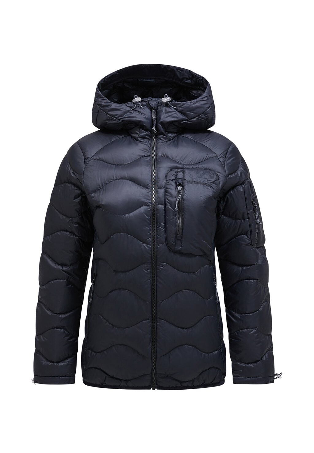 

Пуховик W HELIUM UTILITY HOOD Peak Performance, цвет schwarz