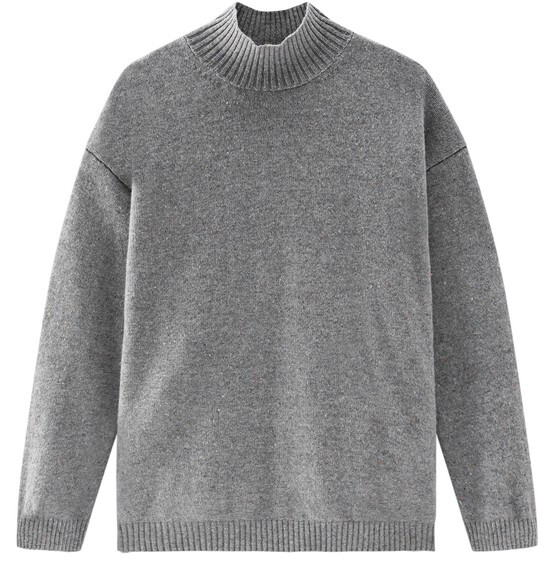 

Легкий свитер с высоким воротником из натуральной шерсти Woolrich