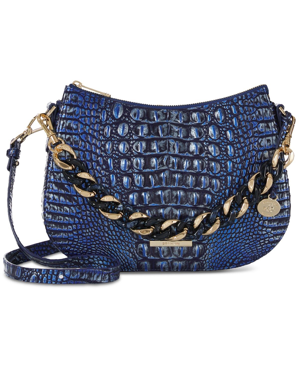 

Модная сумка через плечо Shayna Melbourne с тиснением Brahmin