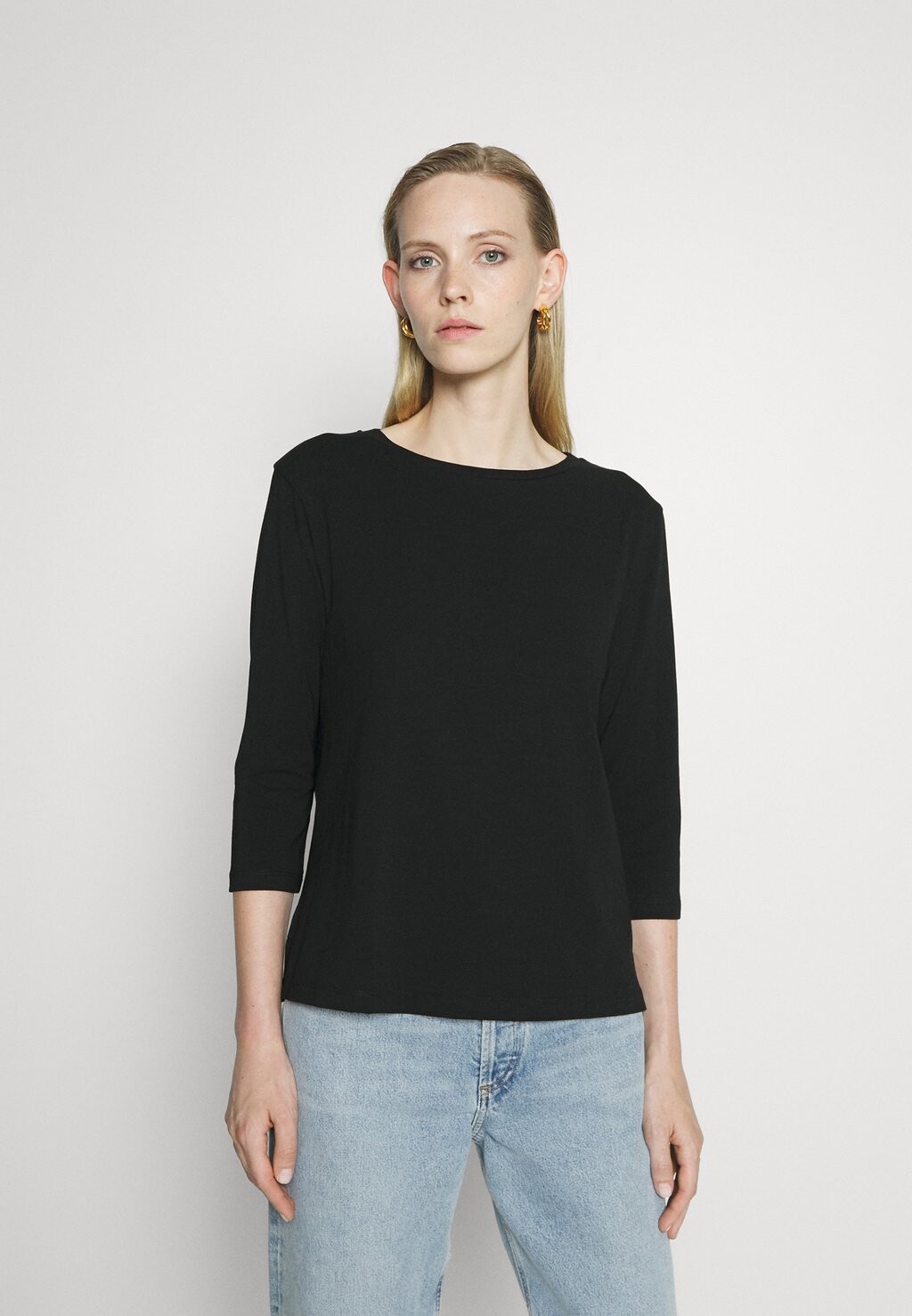 

Топ с длинными рукавами WEEKEND MaxMara, черный